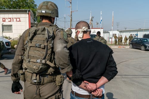 תיעוד: רגעי מעצר המחבלים שרצחו את אלן גנלס הי"ד
