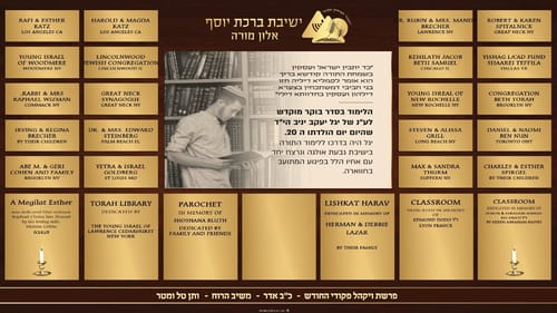 הלימוד בישיבות הסרוגות הוקדש לזכרו של יגל יניב