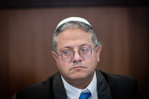 השר איתמר בן גביר צריך להתפטר // דעה