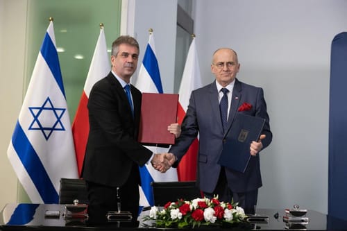 הסוף למשבר: פולין מחזירה את השגריר לישראל