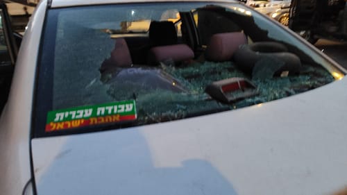 הפך לשגרה? שוב תקיפות אבנים בכביש חווארה