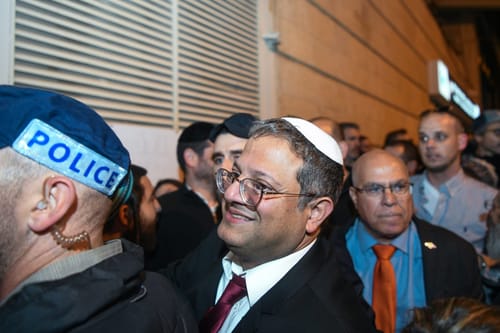 ישראל בהחלט צריכה להתחמש והתודות לבן גביר
