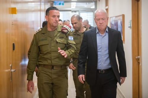 בעקבות ההסלמה: גלנט והלוי קיימו הערכת מצב
