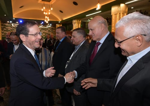 הרצוג באירוע לרמדאן: "מחויבים לסטטוס קוו"