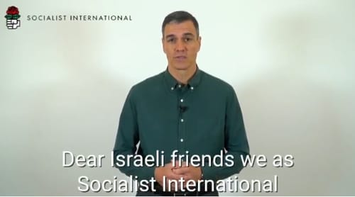 צעד חריג: רה"מ ספרד בסרטון תמיכה למפגינים