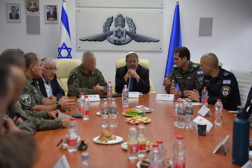 במקום ישיבת ממשלה: בן גביר נסע למטה הימ"מ