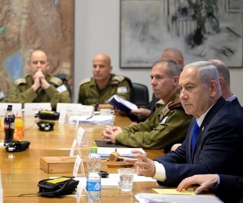 נתניהו בדיון הקבינט: "מציע לאויבינו- אל תתעסקו איתנו"