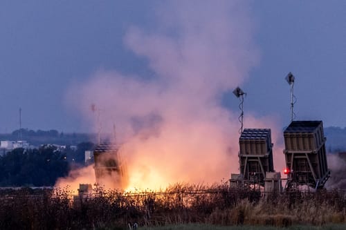 18 שיגורים נורו לעבר ראש הנקרה: כיפת ברזל יירטה 8