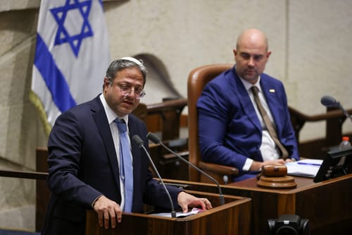 בן גביר: "צריך להוריד בניינים ולסכל מהאוויר"