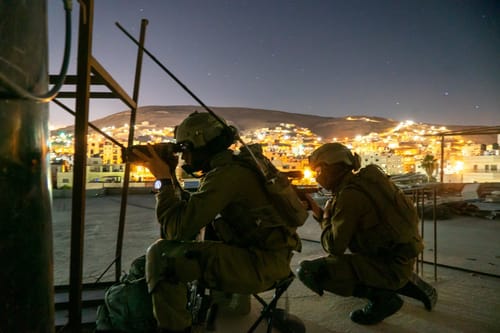 לילה שלישי ברצף: לוחמי צה"ל פעלו בשכם. תיעוד