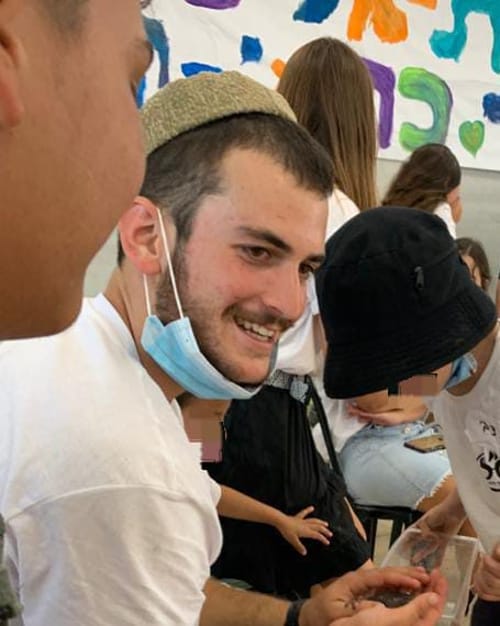חברו של דוד יהודה הי"ד לסרוגים: "תמיד יקפוץ ראשון"
