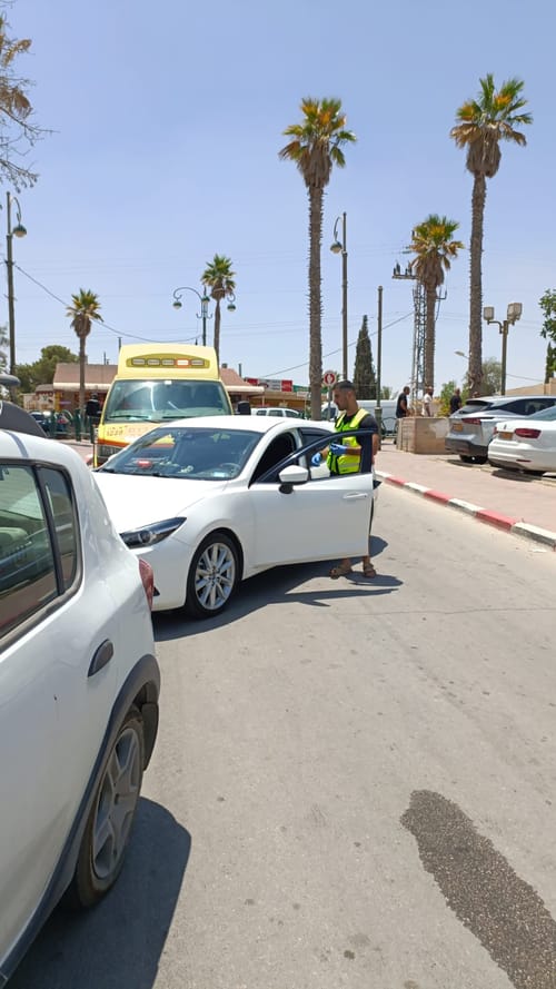 פצוע באירוע דקירה בירוחם