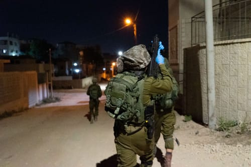 6 מבוקשים נעצרו הלילה בפעילות של כוחות הביטחון