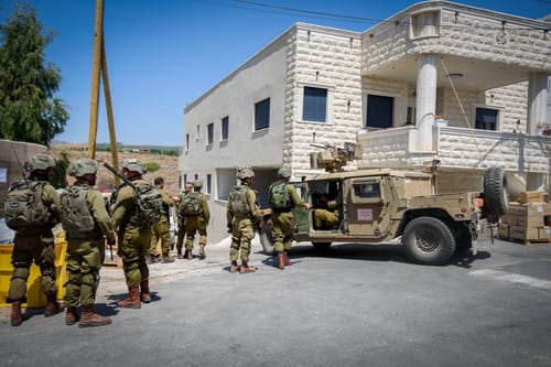 רכב חשוד זוהה על יד עמדת צה"ל, הכוח הגיב בירי