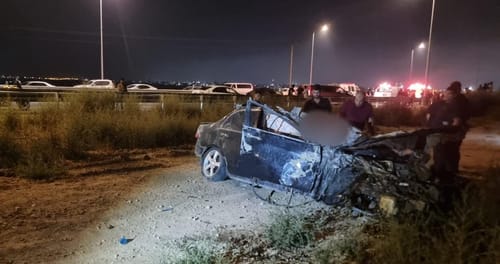 בצאת השבת: הרוג בתאונת דרכים קשה בדרום