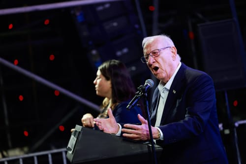 רובי ריבלין: "פונה לנתניהו, הצל את את העם הזה"