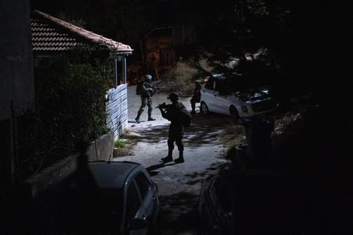 מבצע מעצרים: צה"ל עצר 16 מבוקשים בפעילות לילית