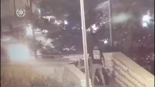 בתום מארב: נעצרו מחבלים שיידו אבנים בירושלים. צפו