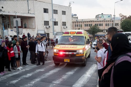 פיגוע דקירה בירושלים: שני פצועים; המחבל חוסל