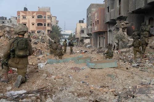 בלב רצועת עזה: צה"ל השתלט על מעוז חמאס. צפו
