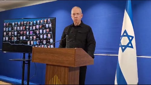 גלנט: 'חמאס הפר את ההסכם, וצה"ל חזר ללחימה'