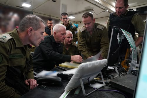 גלנט: כבשנו את מערב עזה, עוברים שלב בתמרון
