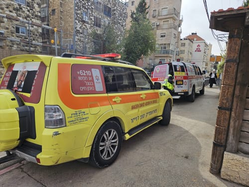 ירושלים: החייאה על בן חצי שנה; מצבו קשה