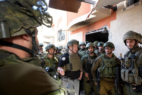 נתניהו ברצועת עזה: "שום דבר לא יעצור אותנו"