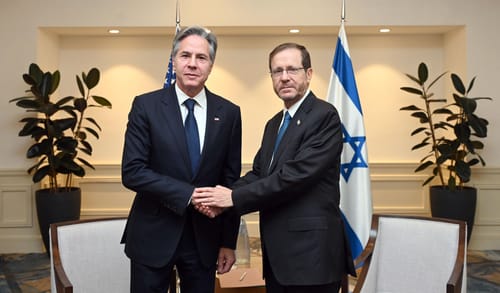 בלינקן שוחח עם הרצוג: "יש חשיבות למנוע הסלמה"