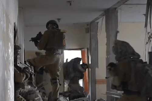 צה"ל פשט על חמ"ל הבטחון הכללי של חמאס. צפו