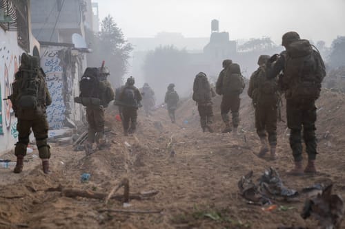 צפו בתיעוד: לוחמי הנח"ל בפעילות בג'באליה