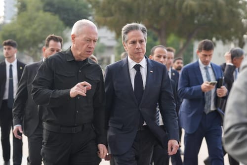 גלנט לבלינקן: "הגברת הלחץ על איראן חיונית"