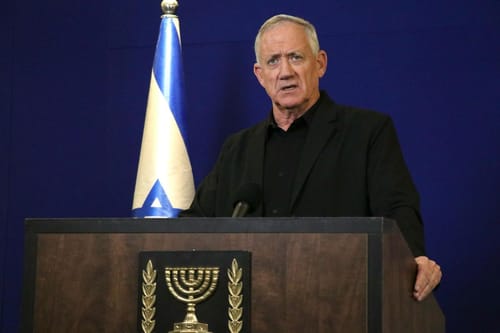 גנץ: תומך בהעברת הכספים לביטחון ביהודה ושומרון