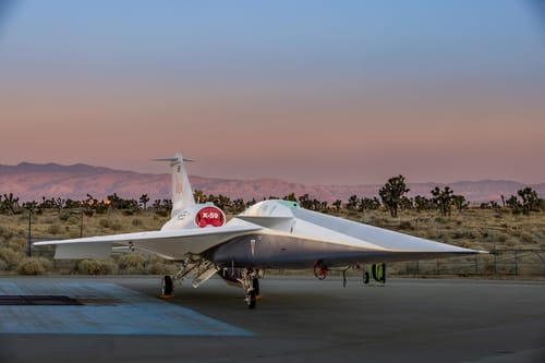 תכירו: X-59 המטוס העל-קולי השקט בעולם