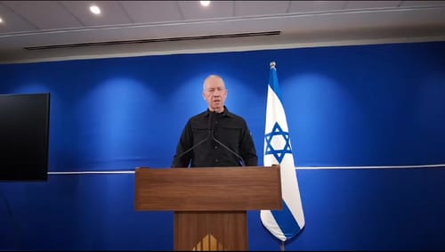 גלנט לשאלת סרוגים: "הרשות מרסנת את הטרור"