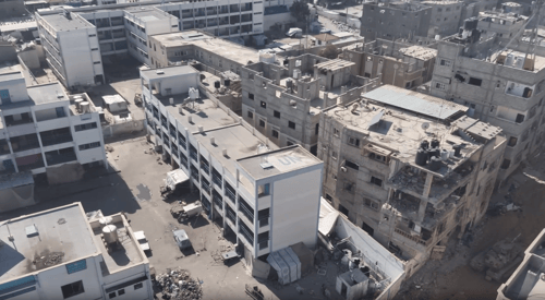 בתוך ביה"ס של האו"ם: המעבר הסודי ששימש את המחבלים