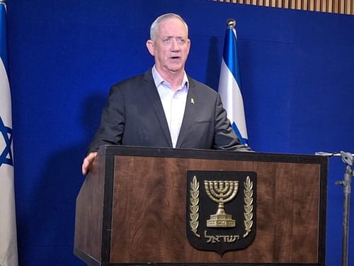 גנץ מפרגן לסמוטריץ': 'משמיע לא מעט דברי טעם'