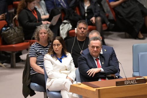 השר כ"ץ באו"ם: הרוצחים התגאו בהתעללויות ובאונס