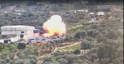 בעקבות חשש למלכוד: צה"ל פוצץ את רכב המחבל