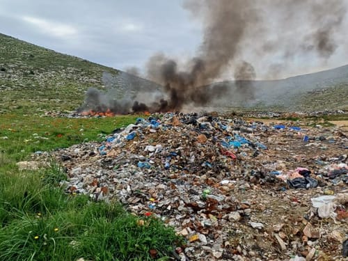 בהנחיית כ"ץ: צה״ל יחל באכיפה מיידית נגד שריפות פסולת ביו"ש