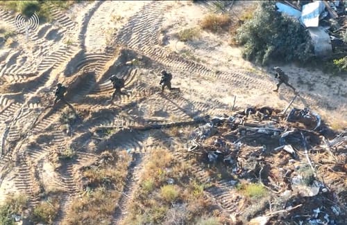 צפו: לוחמים מכתרים את המחבלים ומחסלים אותם