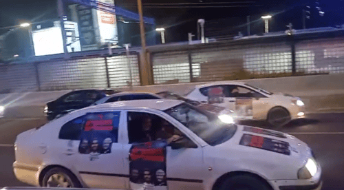 כמחאה על מעצר חברו של הנרצח: פעילי ימין חסמו את איילון