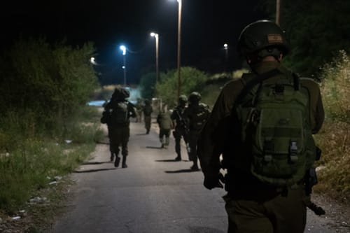 הטרור ביו"ש: מחבל השליך בקבוק תבערה לעבר לוחמי צה"ל