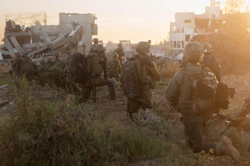 צפו בתיעוד: כוחותינו נלחמים בזייתון וברפיח
