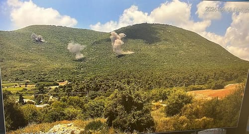 מטח כבד לעבר מירון; טיל בורקן נורה למפקדת האוגדה