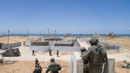 צה"ל מאשר: נמל עזה הושלם, הכנסת הסיוע בקרוב