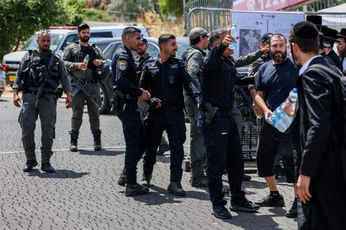 השוטרים האלימים ממירון נחקרו באזהרה ושוחררו