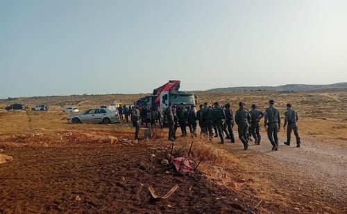 במהלך פינוי הגבעה: נהרס ביתו של חייל במילואים