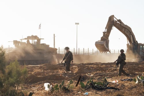 תיעוד: כך צה"ל השמיד את אתרי השיגור בציר פילדלפי