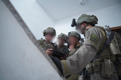 כמו אריות: תיעוד ממצלמת גוף של לוחם אגוז ברפיח